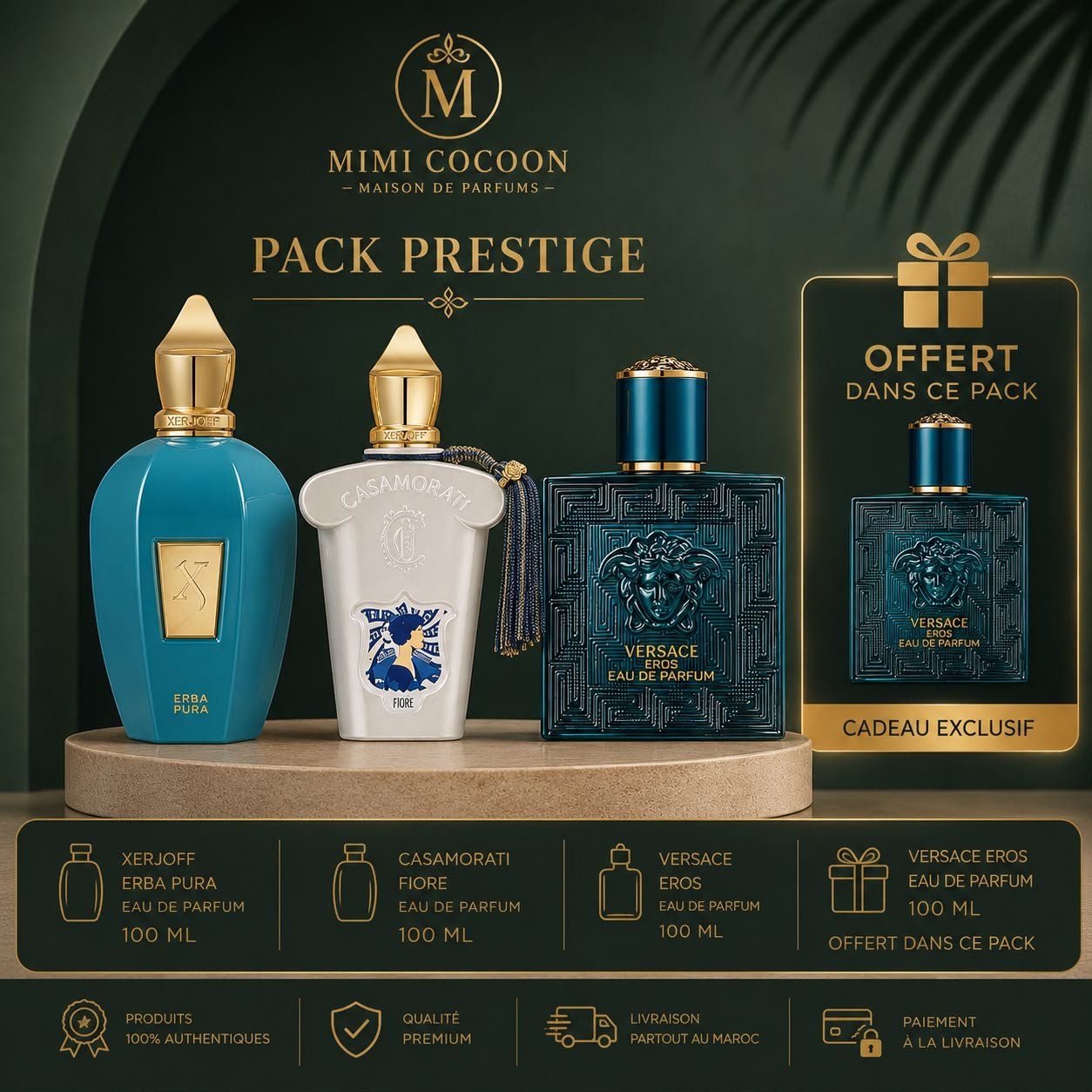 IMG-20260703-WA0054 Pack TrΓ©sor Prestige : xerjoff erba pura + xerjoff casamorati quattro pizzi + π versace eros π β Image 1